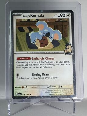 Pokémon TCG - Larry's Komala - Ascended Heroes - Cosmo Holo Promo - 175/217